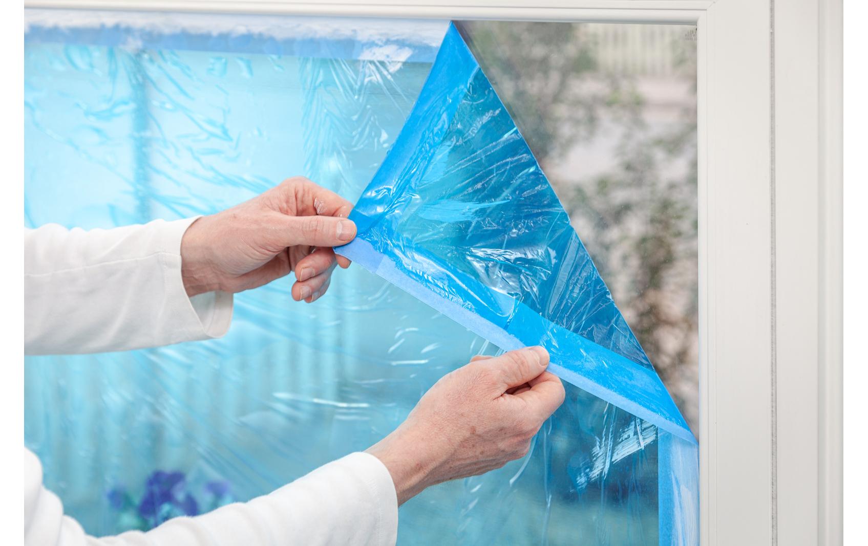 tesa Selbstklebende Schutzfolie 1x Rolle 100 m x 75 cm