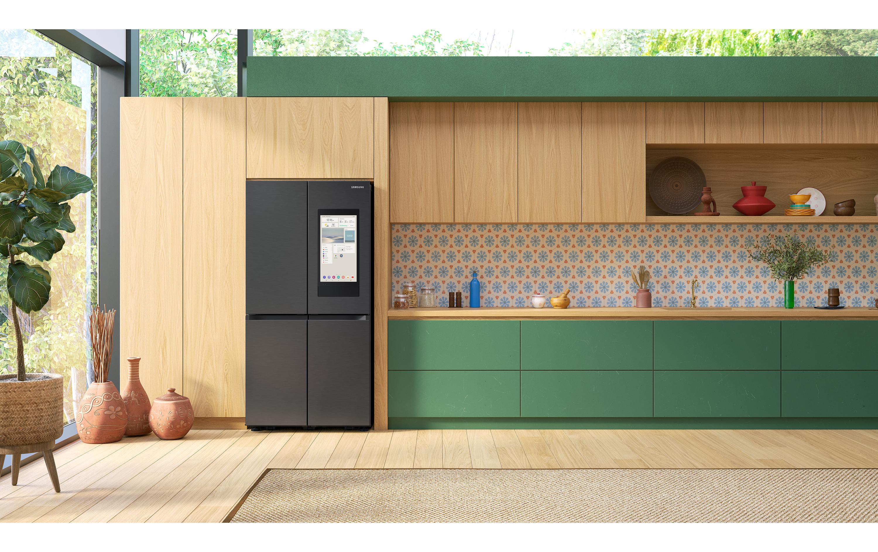 Samsung Foodcenter RF9000D French Door AI Family Hub Anthrazit