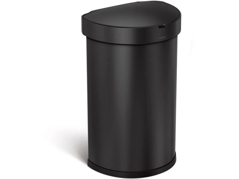 Simplehuman Sensorabfalleimer Sensor Liner Pocket 45 l Schwarz Simplehuman Sensorabfalleimer Sensor Liner Pocket 45 l Schwarz