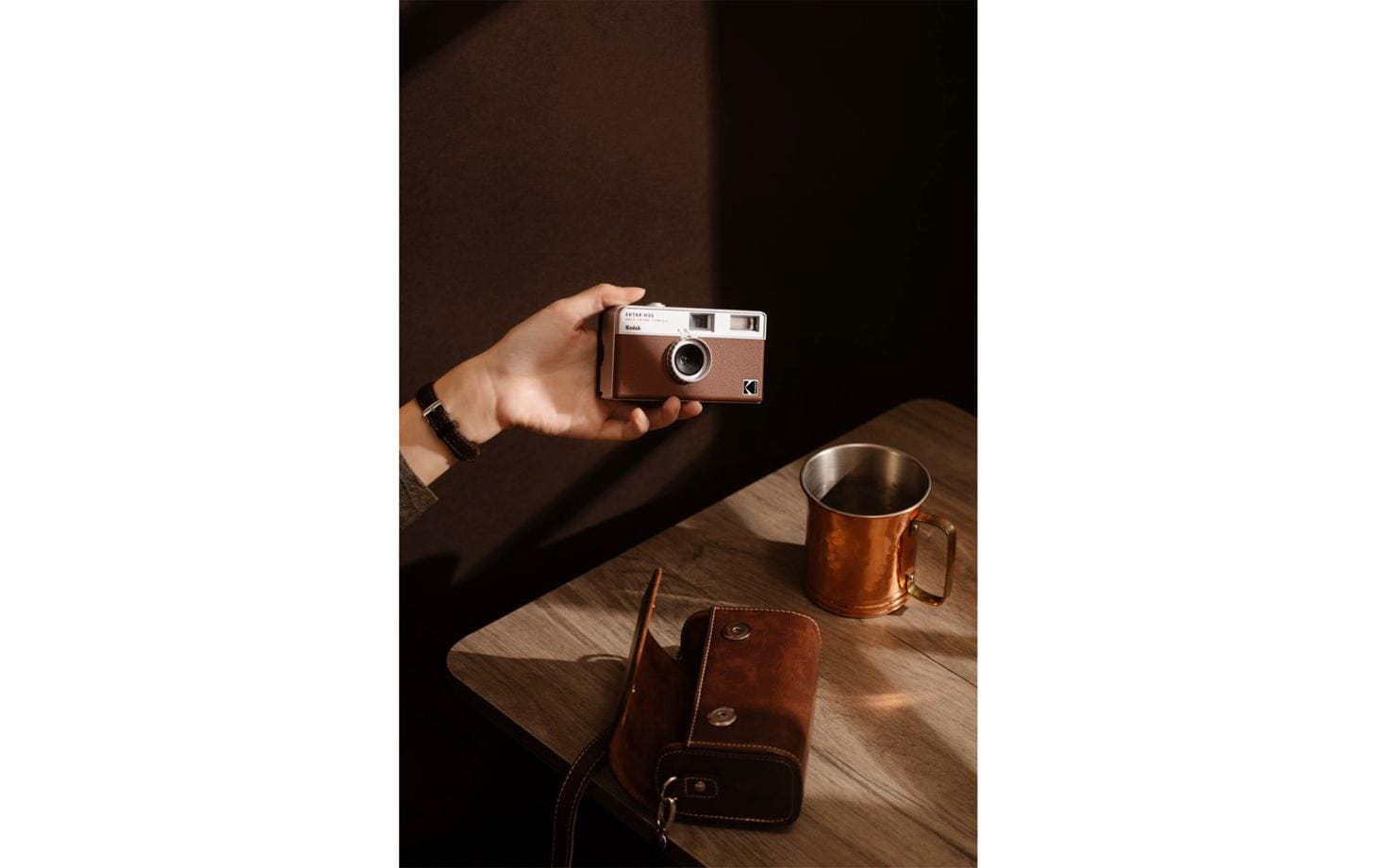 Kodak Analogkamera Ektar H35 Sandbraun Kodak Analogkamera Ektar H35 Sandbraun