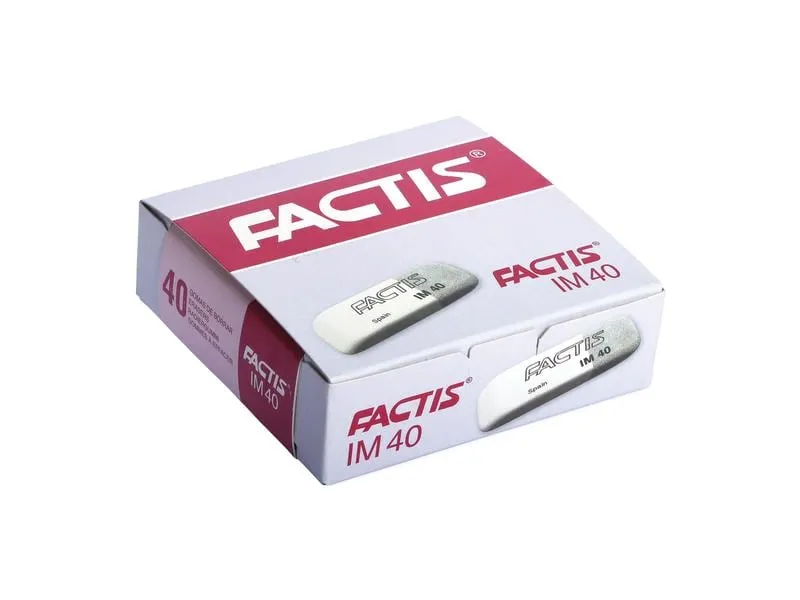 Factis Radiergummi IM40 Grau/Weiss Factis Radiergummi IM40 Grau/Weiss