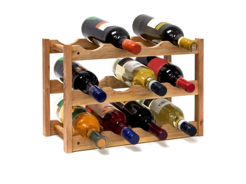 relaxdays Weinregal Braun relaxdays Weinregal Braun
