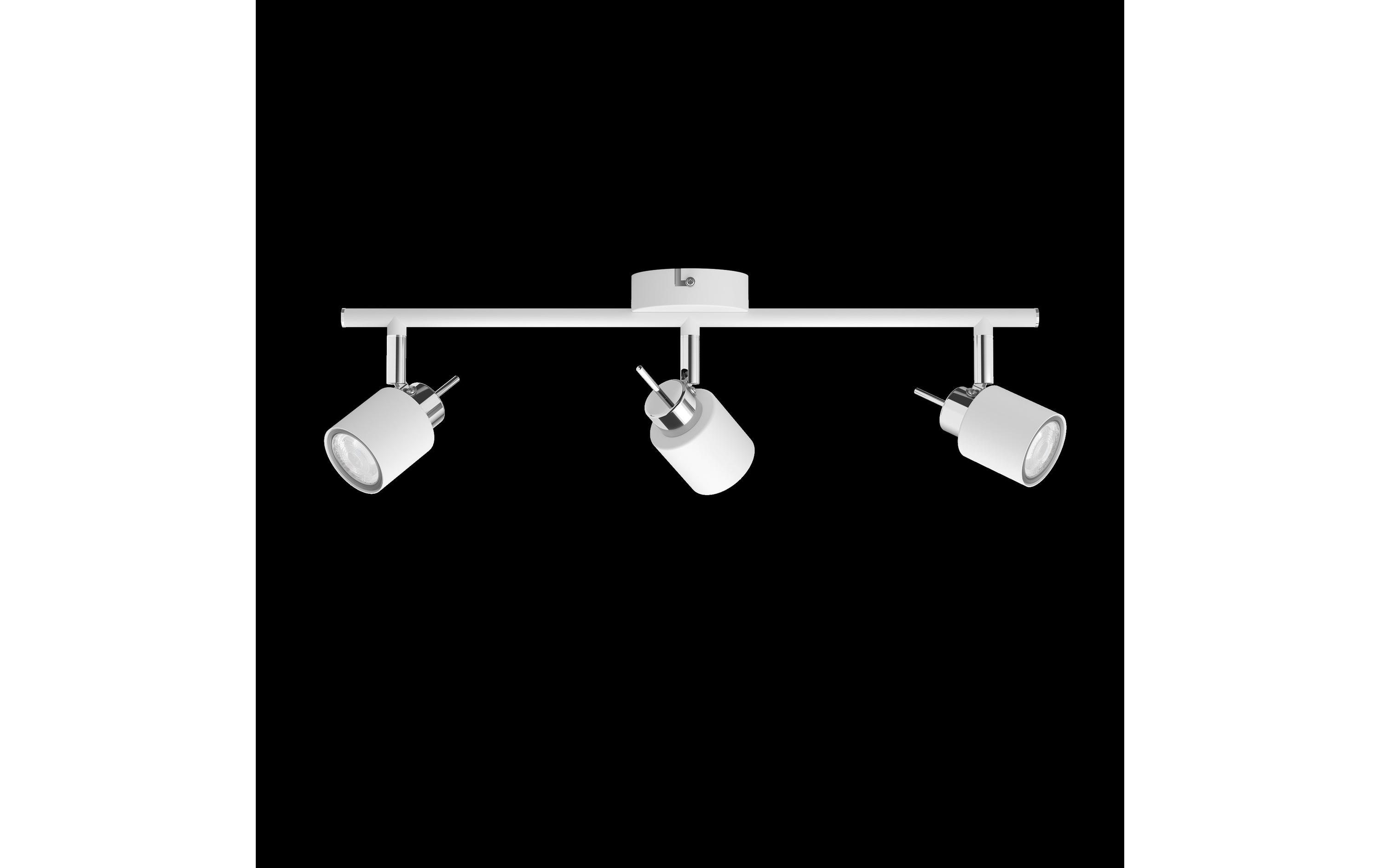 Philips Aufbauspot Meranti 3 x 35W GU10 Weiss, ohne Leuchtmittel