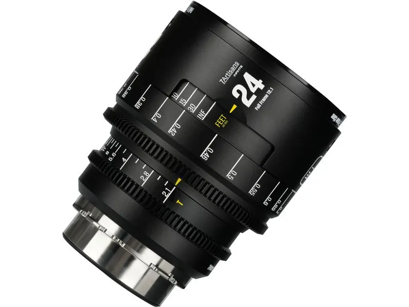 7Artisans Festbrennweite 24mm T/2.1 INFINTE Schwarz – Arri PL 7Artisans Festbrennweite 24mm T/2.1 INFINTE Schwarz – Arri PL