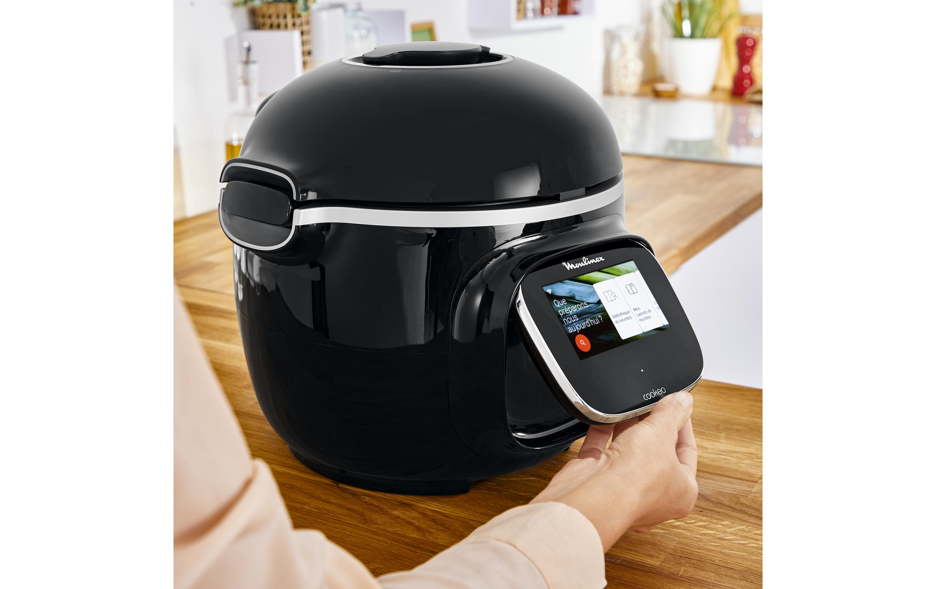 Moulinex Küchenmaschine Cookeo Touch CE9028CH Schwarz Moulinex Küchenmaschine Cookeo Touch CE9028CH Schwarz