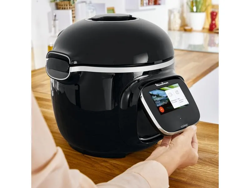 Moulinex Küchenmaschine Cookeo Touch CE9028CH Schwarz Moulinex Küchenmaschine Cookeo Touch CE9028CH Schwarz