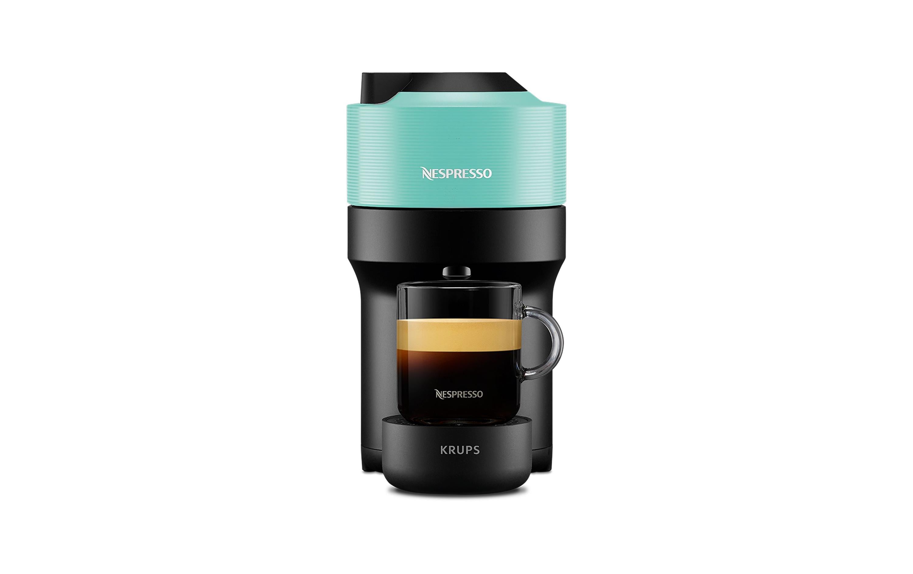 Krups Kaffeemaschine Nespresso Vertuo Pop XN9204 Aqua Mint