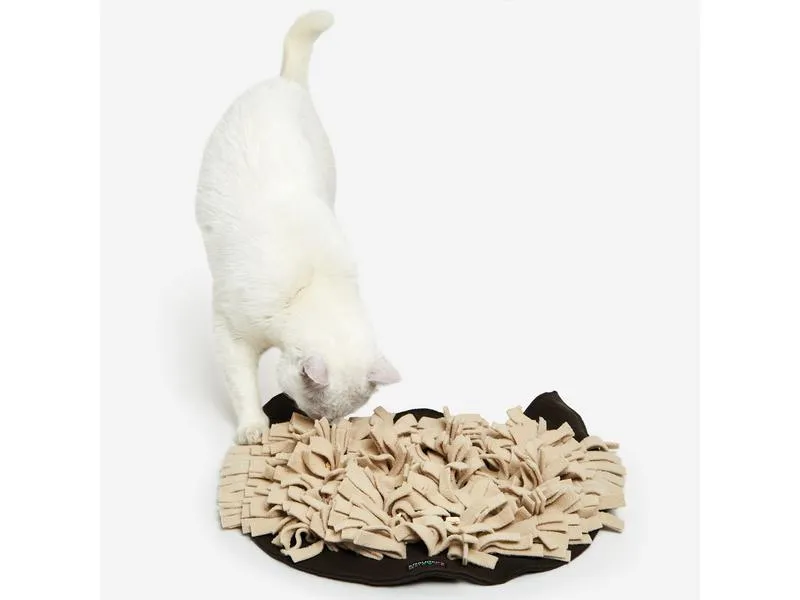KNAUDER'S BEST Katzen-Spielzeug Schnüffelrasen, Braun KNAUDER'S BEST Katzen-Spielzeug Schnüffelrasen, Braun