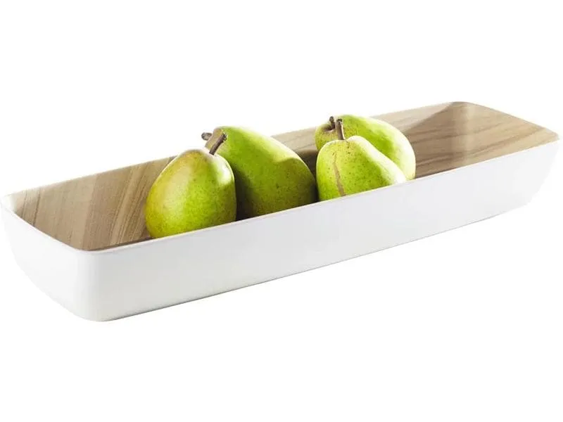 APS Schale GN 2/4 Schale FRIDA Weiss(aussen)/Holzoptik Weiss APS Schale GN 2/4 Schale FRIDA Weiss(aussen)/Holzoptik Weiss