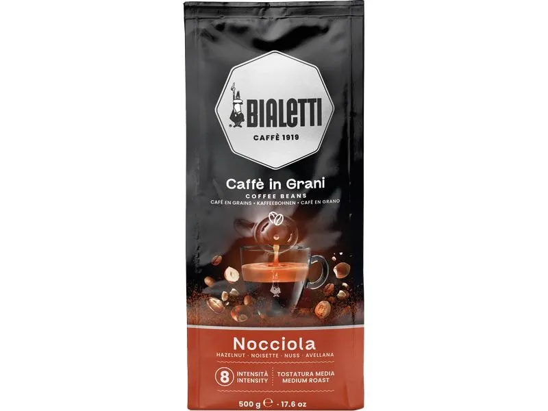 Bialetti Kaffeebohnen Nocciola 500 g Bialetti Kaffeebohnen Nocciola 500 g