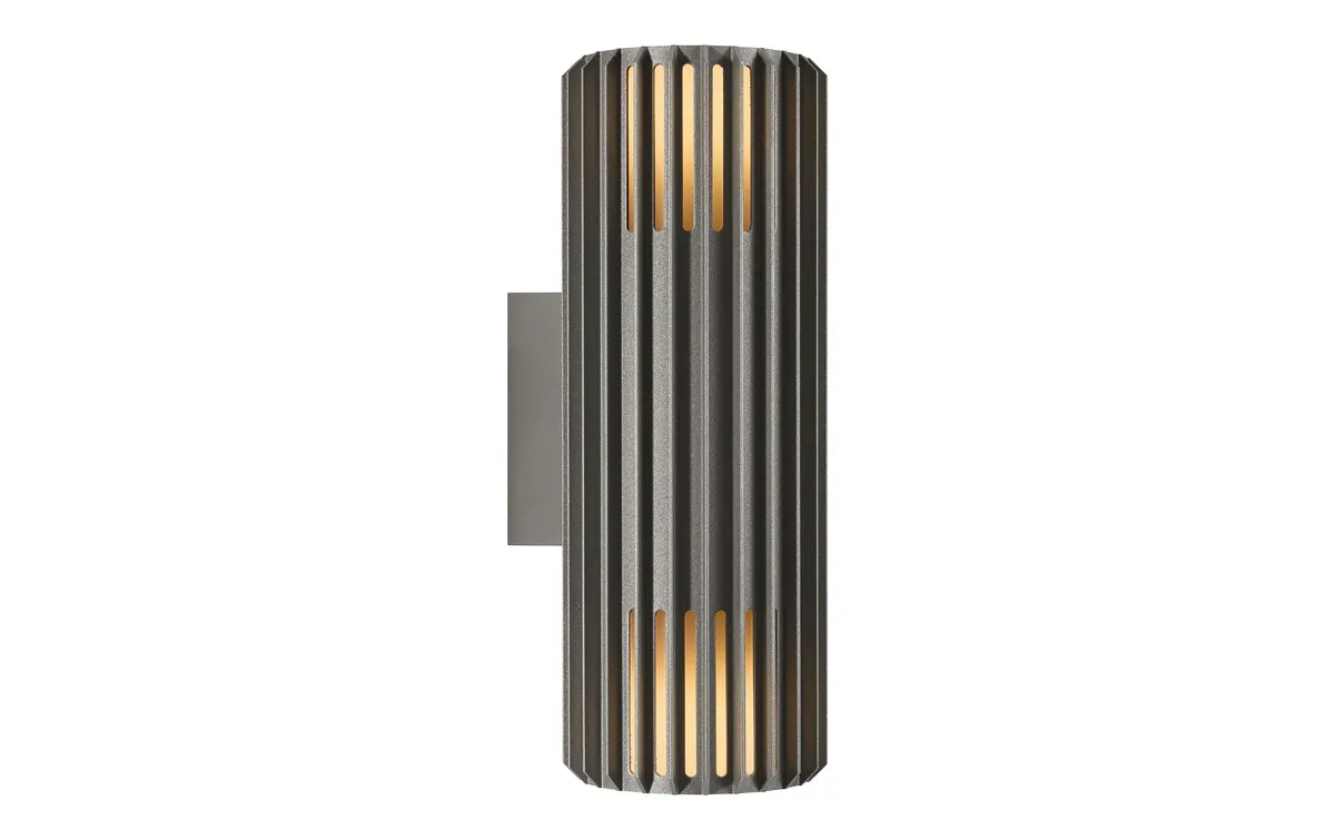 Nordlux Wandleuchte Aludra Double 2 x 15W, E27, IP54, anthrazit Nordlux Wandleuchte Aludra Double 2 x 15W, E27, IP54, anthrazit