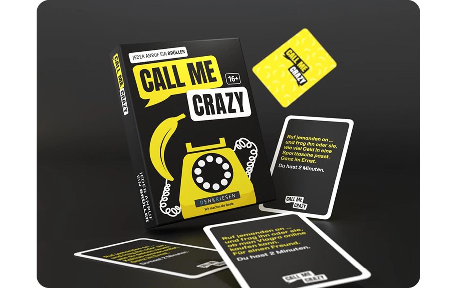 Denkriesen Kartenspiel Call Me Crazy -DE-