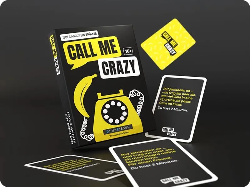 Denkriesen Kartenspiel Call Me Crazy -DE-
