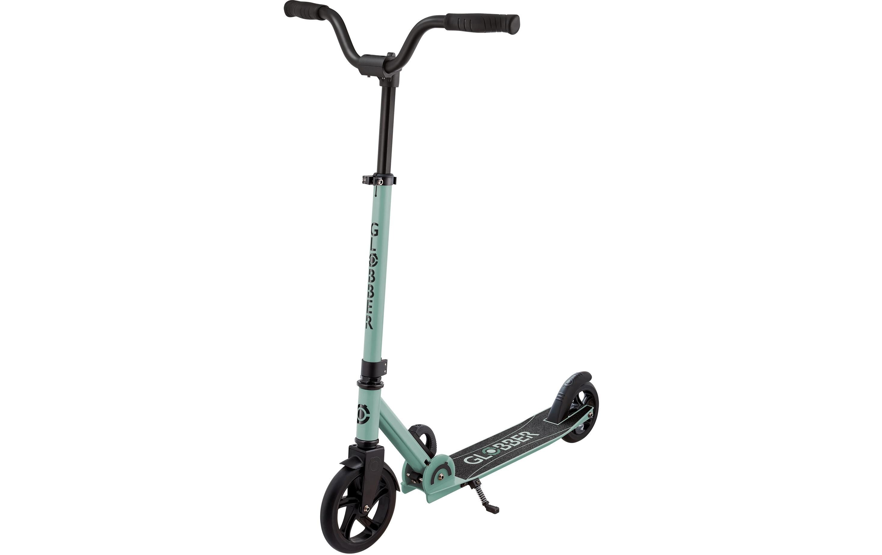 GLOBBER Flow Rider Tretroller Klappbar Aluminium Sage