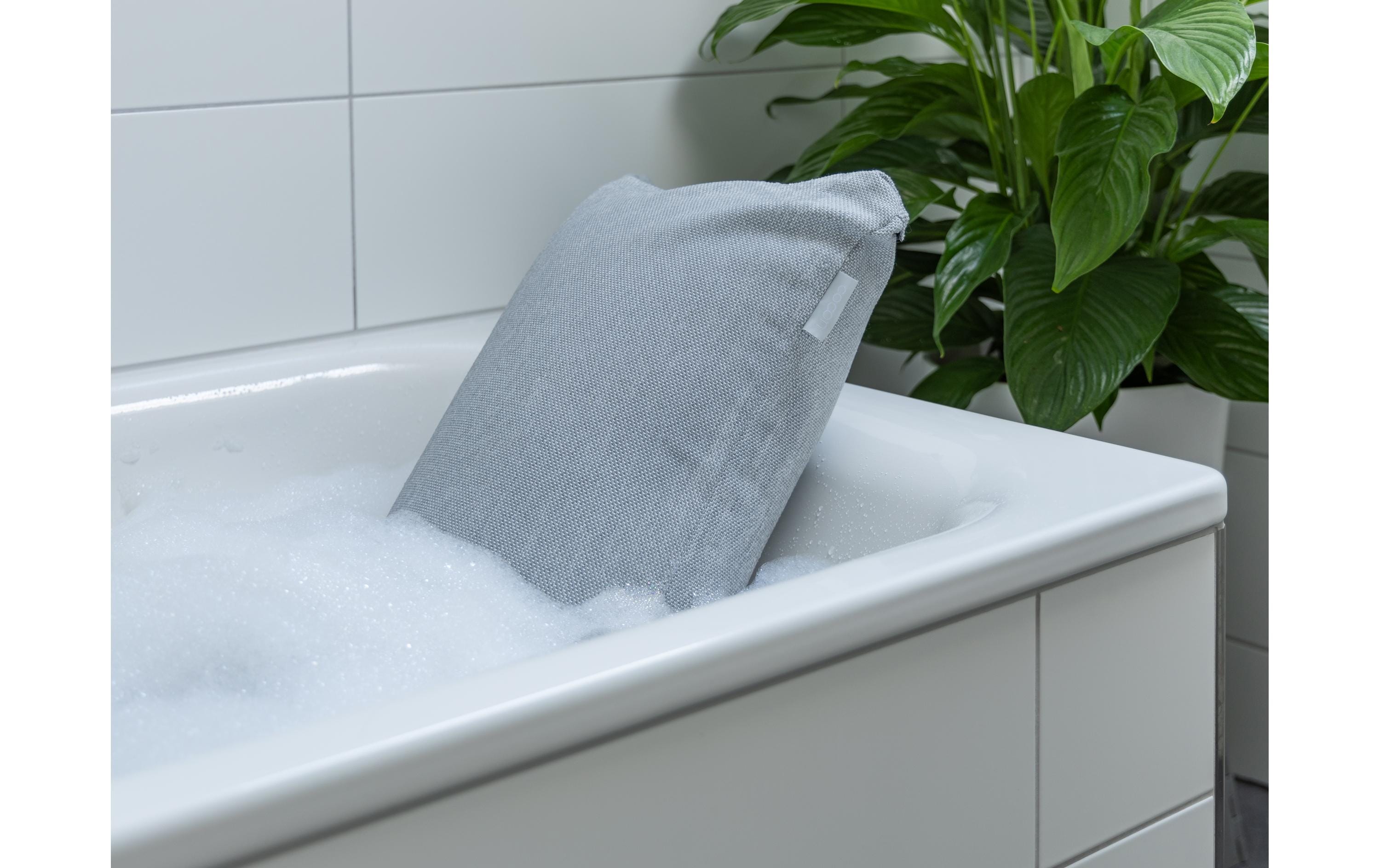 COCON Badekissen 30 x 60 x 20 cm, Grau