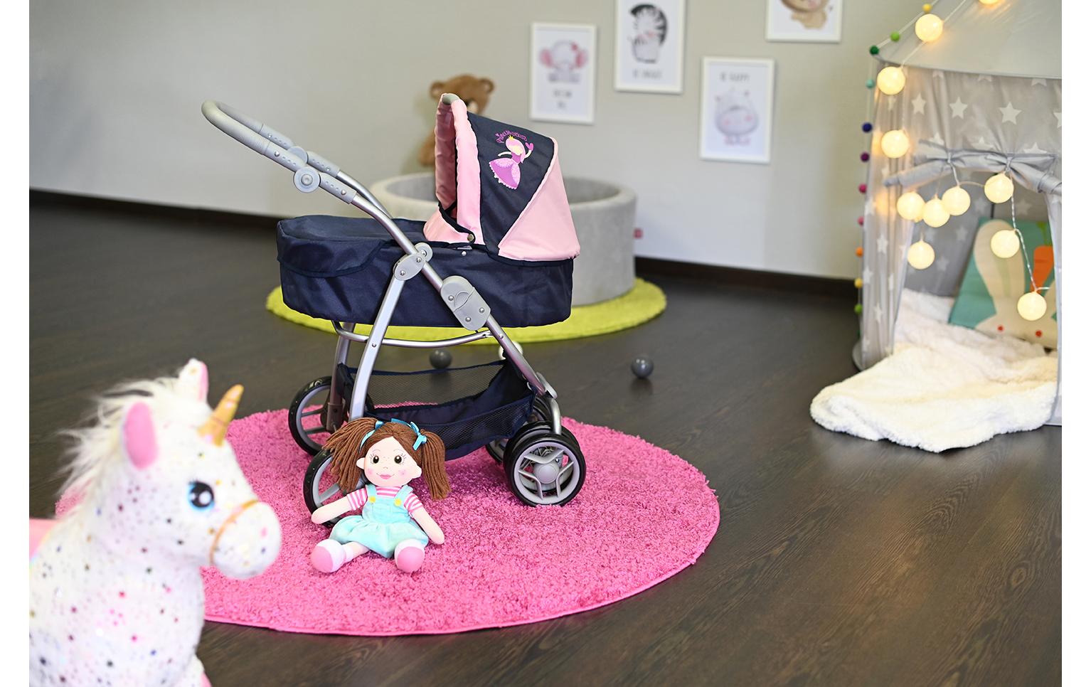 Knorrtoys Puppenbuggy Coco Princess Blue