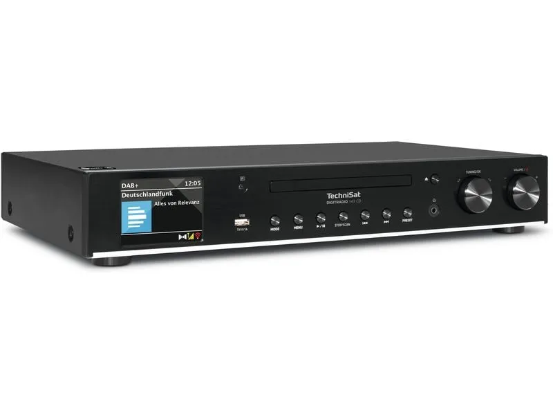 Technisat Radio-Tuner DigitRadio 143 CD V3 Schwarz Technisat Radio-Tuner DigitRadio 143 CD V3 Schwarz