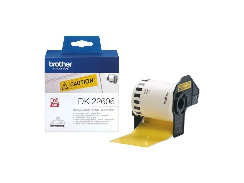 Brother Etikettenrolle DK-22606 Thermo Transfer Brother Etikettenrolle DK-22606 Thermo Transfer