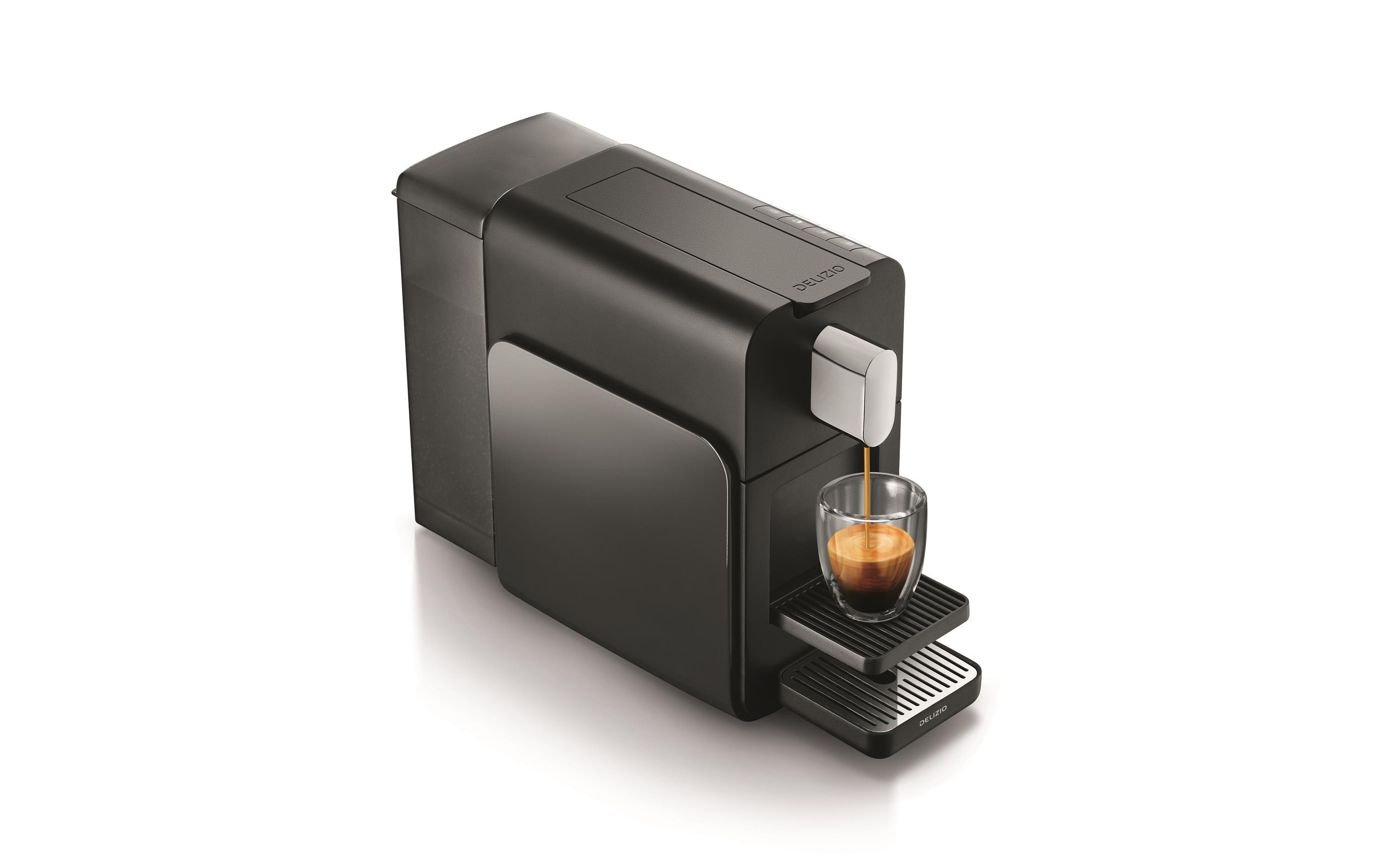 Delizio Kapselmaschine Brava Schwarz Delizio Kapselmaschine Brava Schwarz