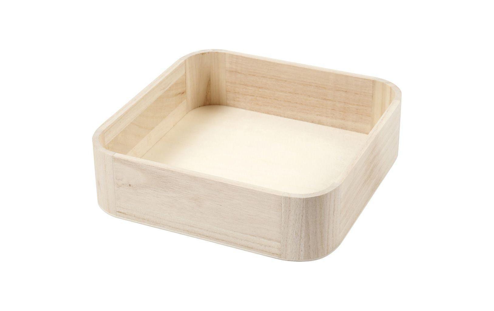 Creativ Company Holzartikel 25 x 25 x 7 cm Wandekoration Planet