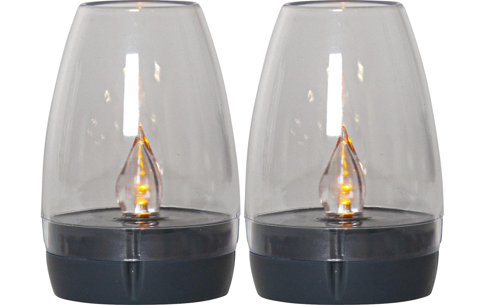 Star Trading Gartenlicht Solardekoration Tropea, Grau