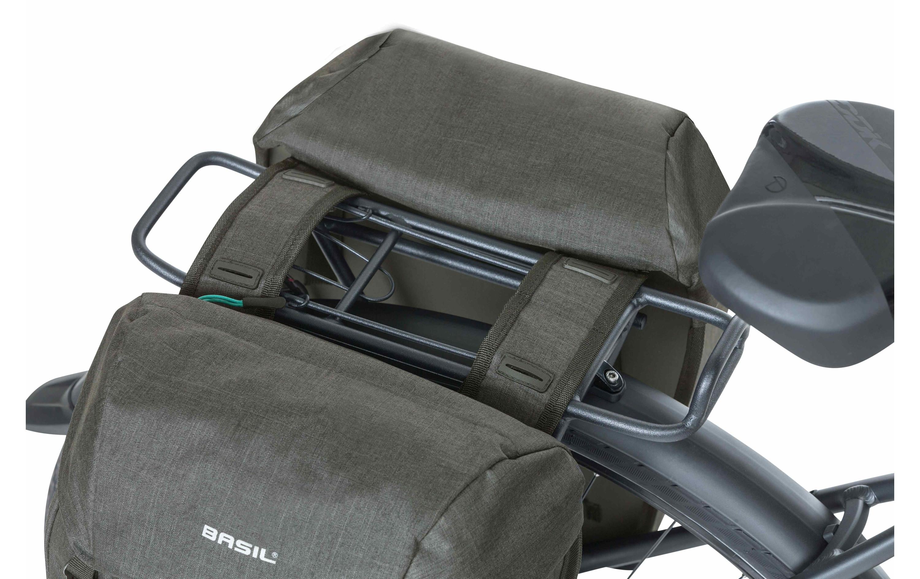 BASIL Doppelseitentasche Discovery M Schwarz