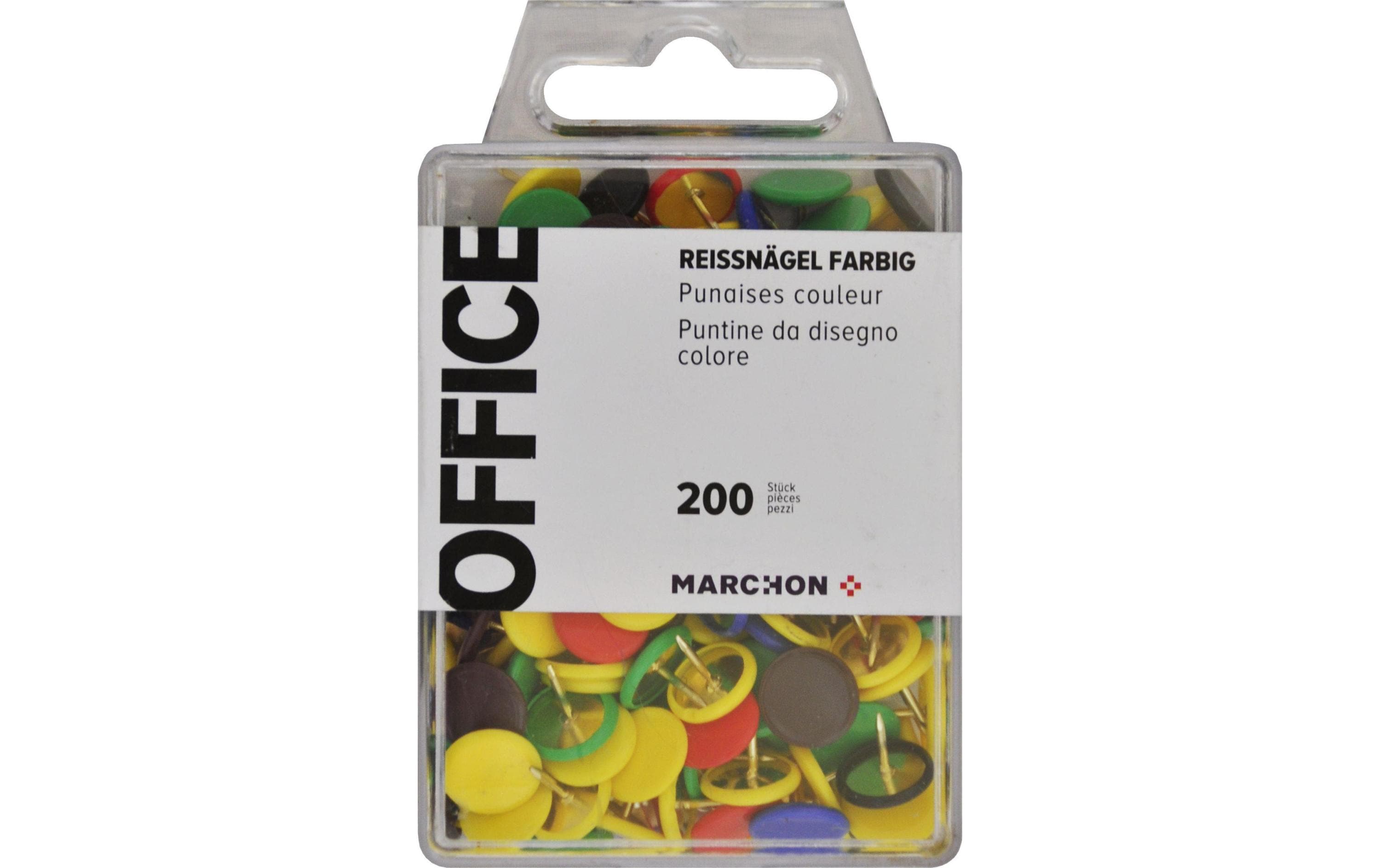 Office Reissnägel 200 Stk. bunt Office Reissnägel 200 Stk. bunt
