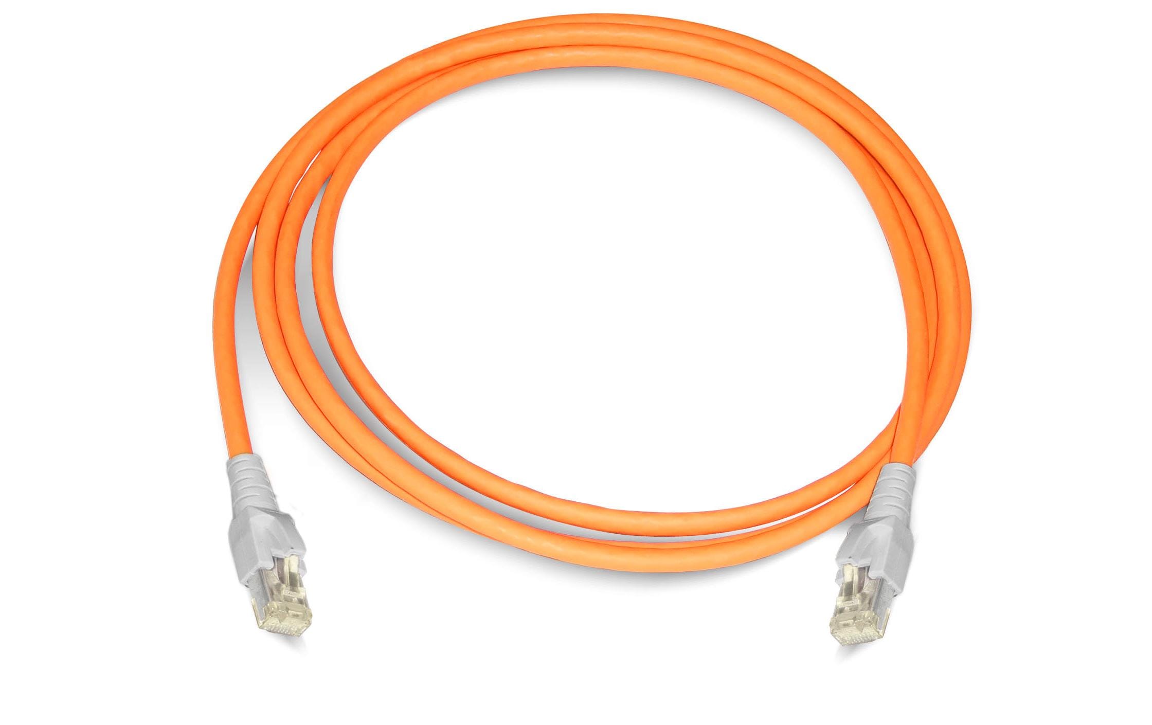 Dätwyler IT Infra Patchkabel Cat 6A, S/FTP, 0.5 m, Orange Dätwyler IT Infra Patchkabel Cat 6A, S/FTP, 0.5 m, Orange