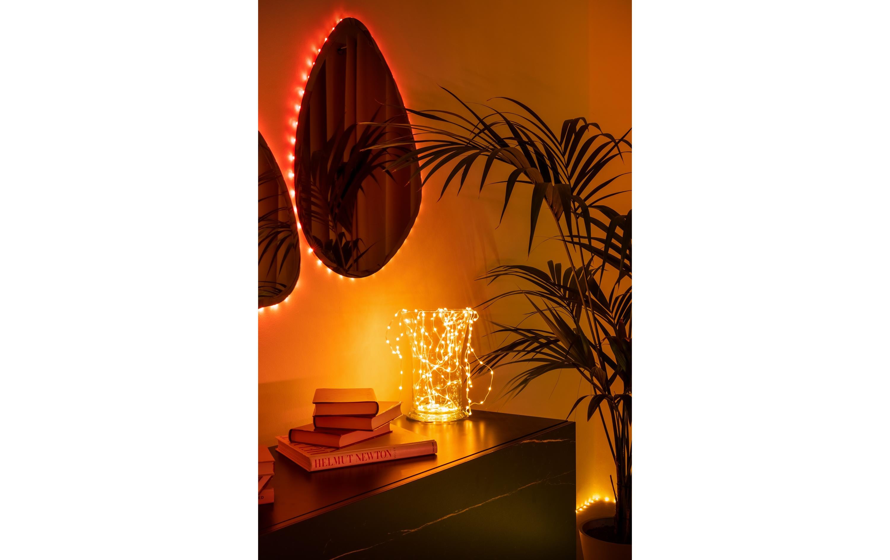 Twinkly LED Stripe Dots, 60 LEDs, 3 m, RGB, Schwarz