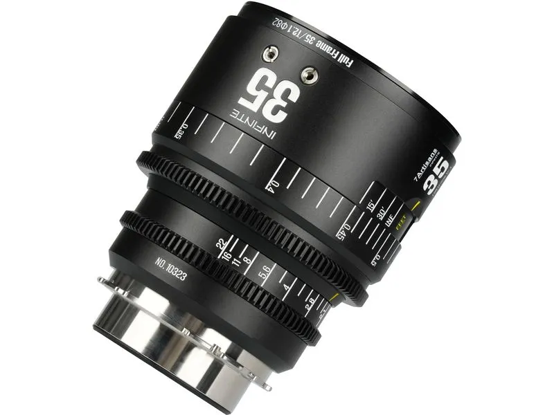 7Artisans Festbrennweite 35mm T/2.1 INFINTE Schwarz – Arri PL 7Artisans Festbrennweite 35mm T/2.1 INFINTE Schwarz – Arri PL