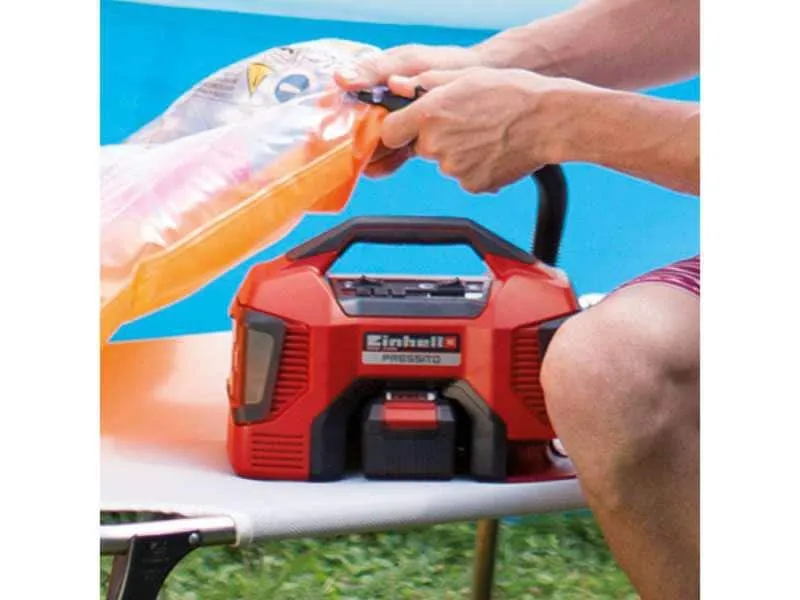 Einhell Akku-Kompressor Hybrid Pressito Kit