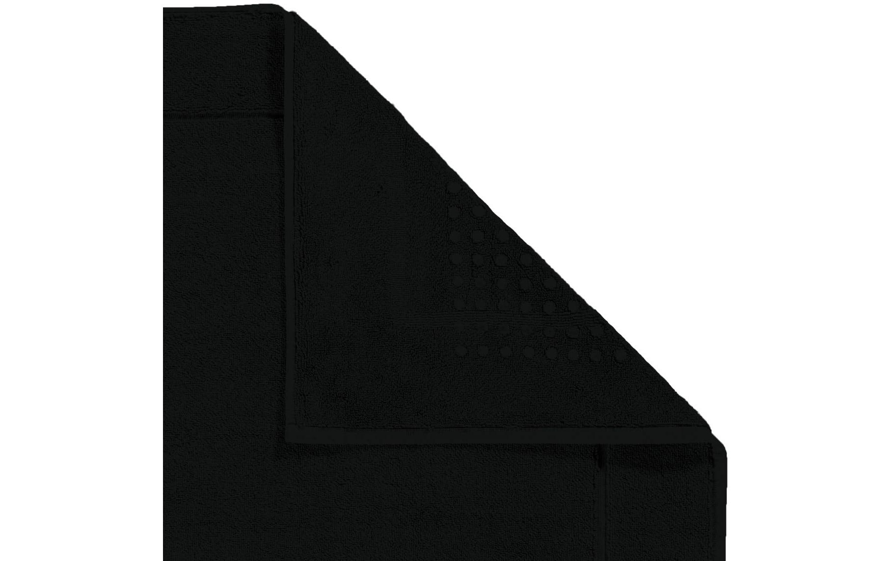 Aquanova Badteppich London 60 x 100 cm, Schwarz