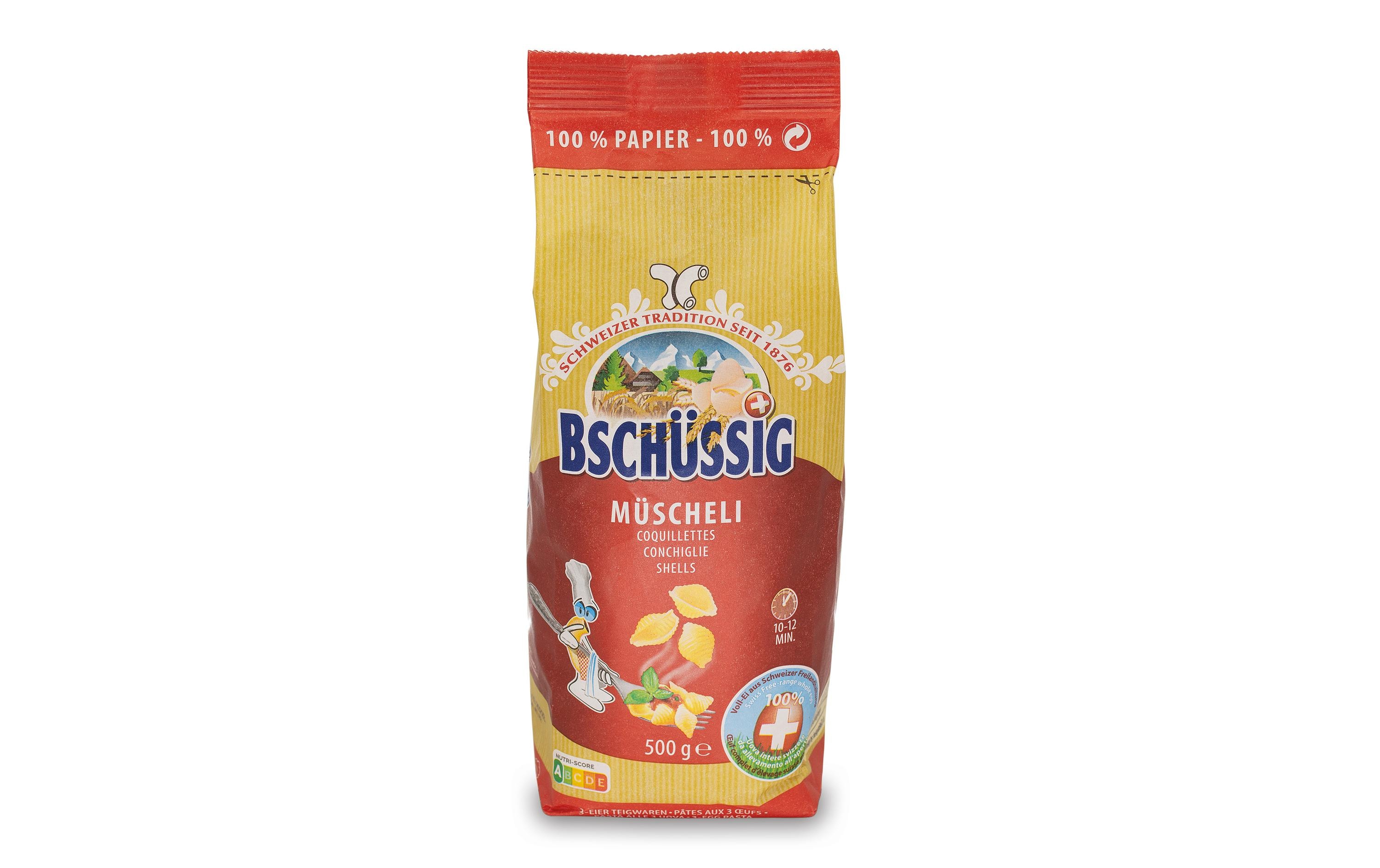Bschüssig Teigwaren Müscheli 500 g