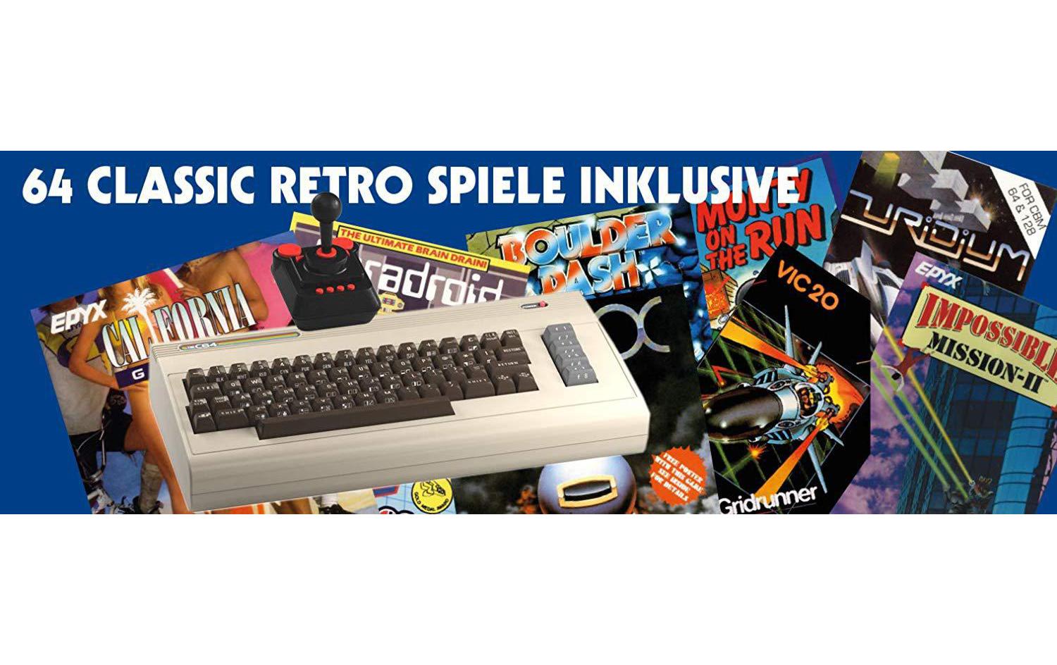 retro-bit Spielkonsole The C64 Maxi