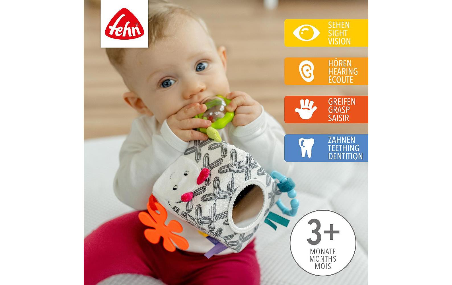 fehn Activity-Würfel Raupe Mehrfarbig