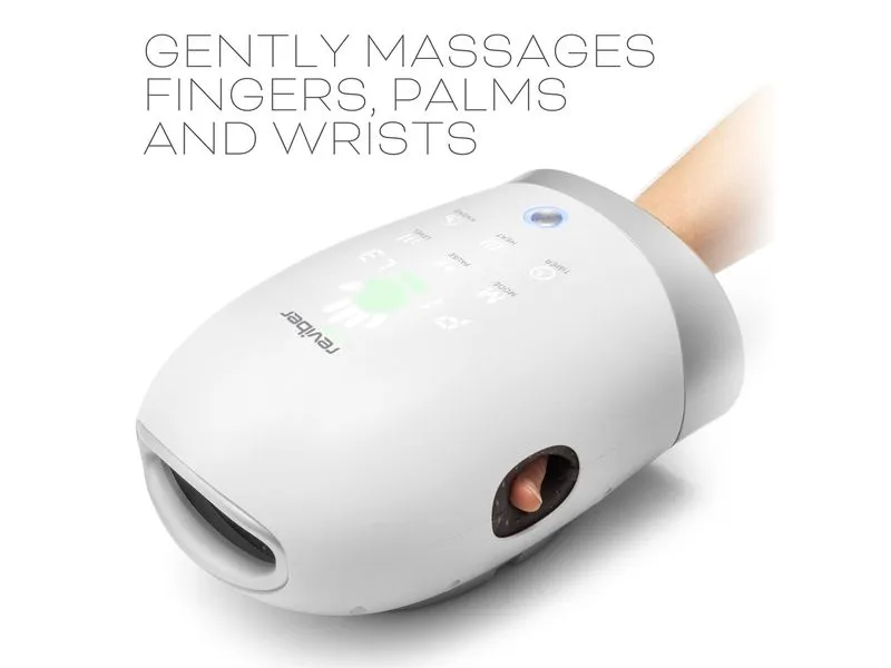 Reviber Handmassagegerät Weiss/Silber Reviber Handmassagegerät Weiss/Silber