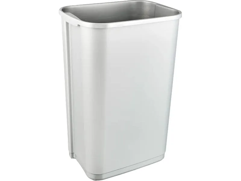 keeeper Abfalleimer Swantje 50 l, Schwingdeckel, light silver keeeper Abfalleimer Swantje 50 l, Schwingdeckel, light silver