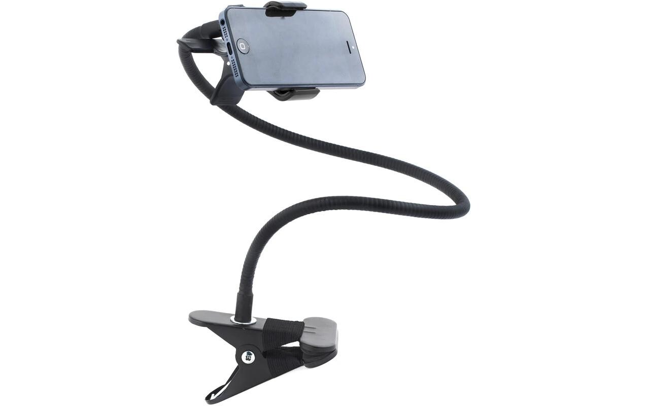 Kikkerland Smartphone- Halter Gooseneck Schwarz Kikkerland Smartphone- Halter Gooseneck Schwarz