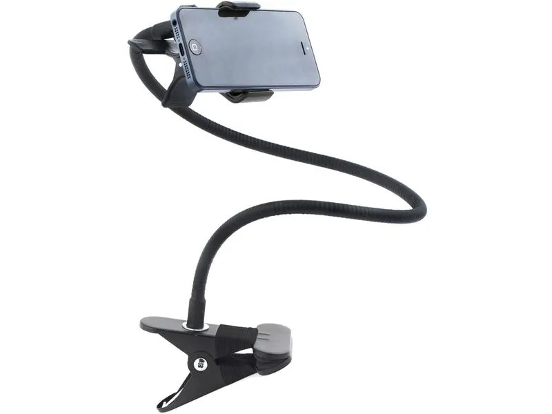 Kikkerland Smartphone- Halter Gooseneck Schwarz