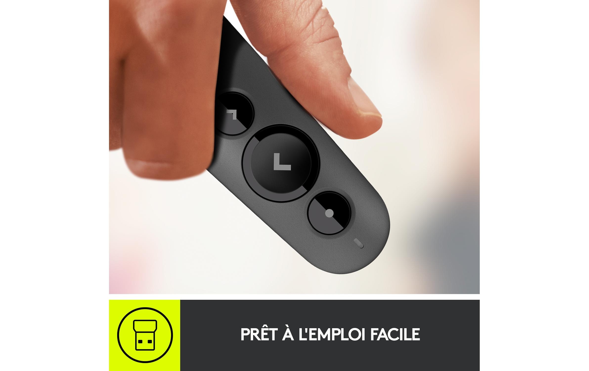 Logitech Presenter R500 s Graphite