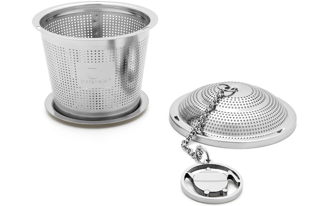 Bredemeijer Tee-Ei mit Kette und Ablage