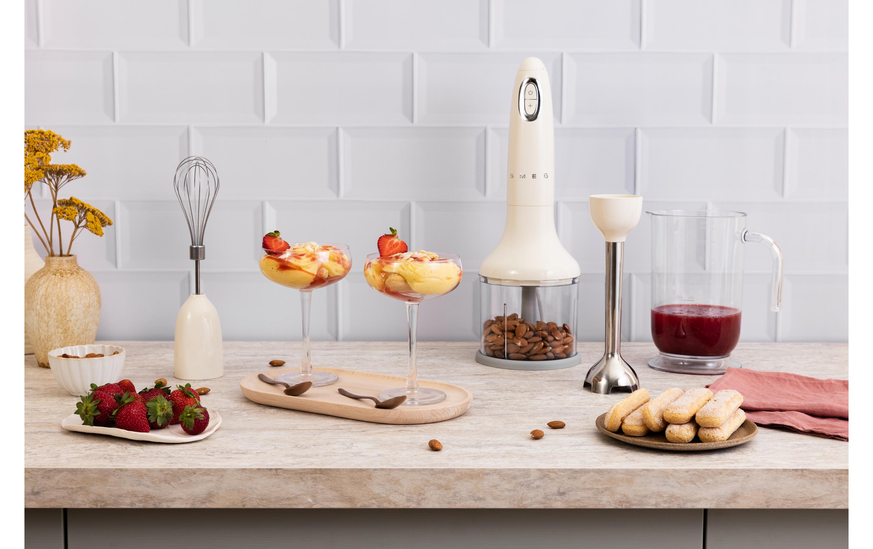 SMEG Stabmixer HBF03 WhEU Beige