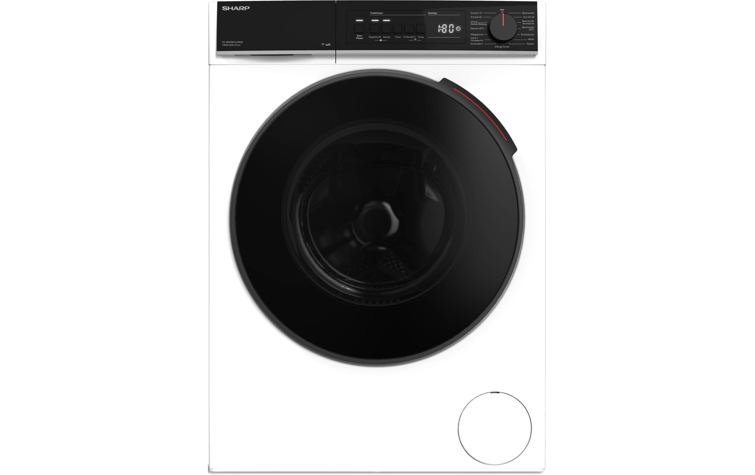 Sharp Waschmaschine ES-WNFB014CWDA-CH Links Sharp Waschmaschine ES-WNFB014CWDA-CH Links