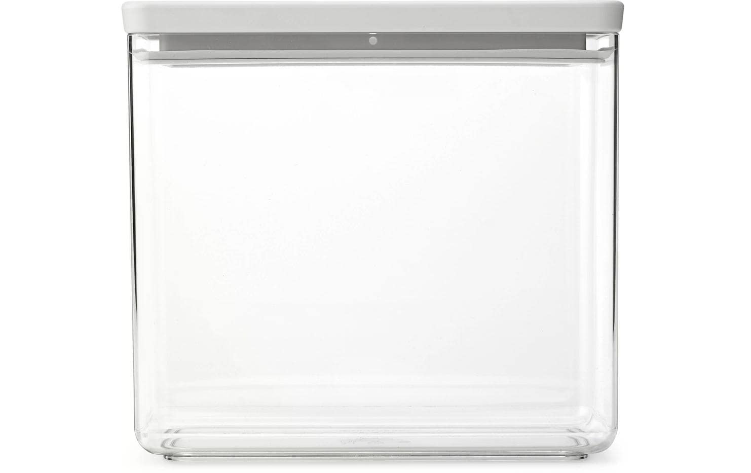 Brabantia Vorratsdose Tasty+ 3.5 l, Grau/Hellgrau/Transparent