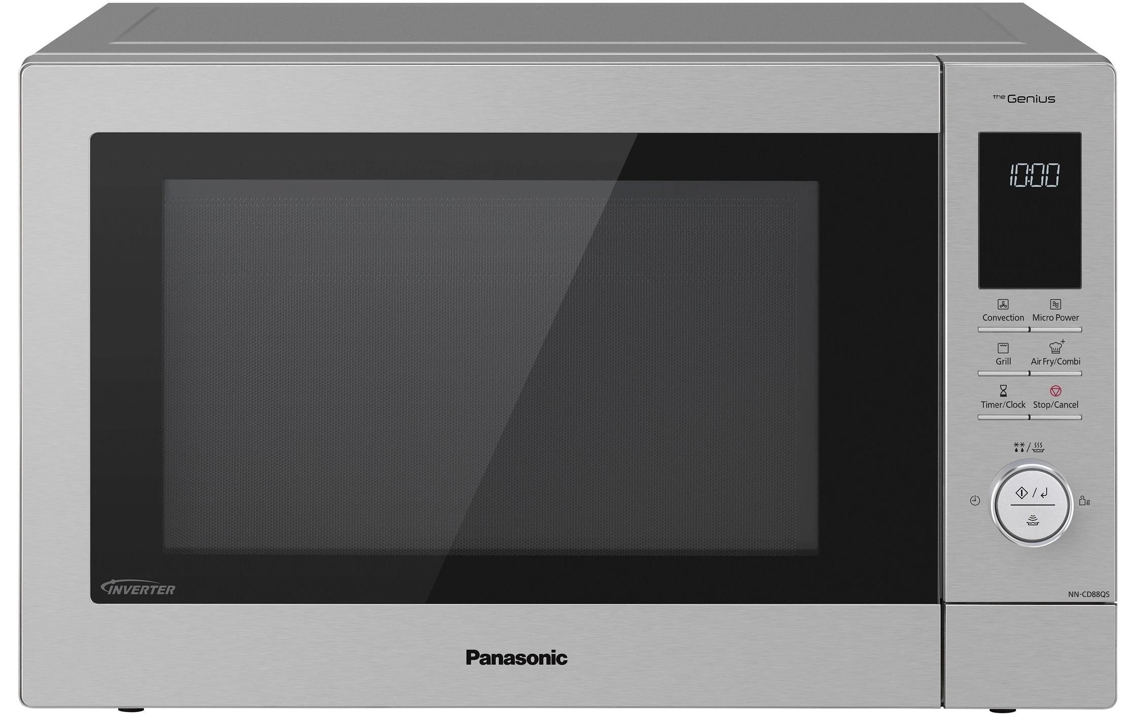 Panasonic Mikrowelle NN-CH3-CD88-PACK Edelstahl