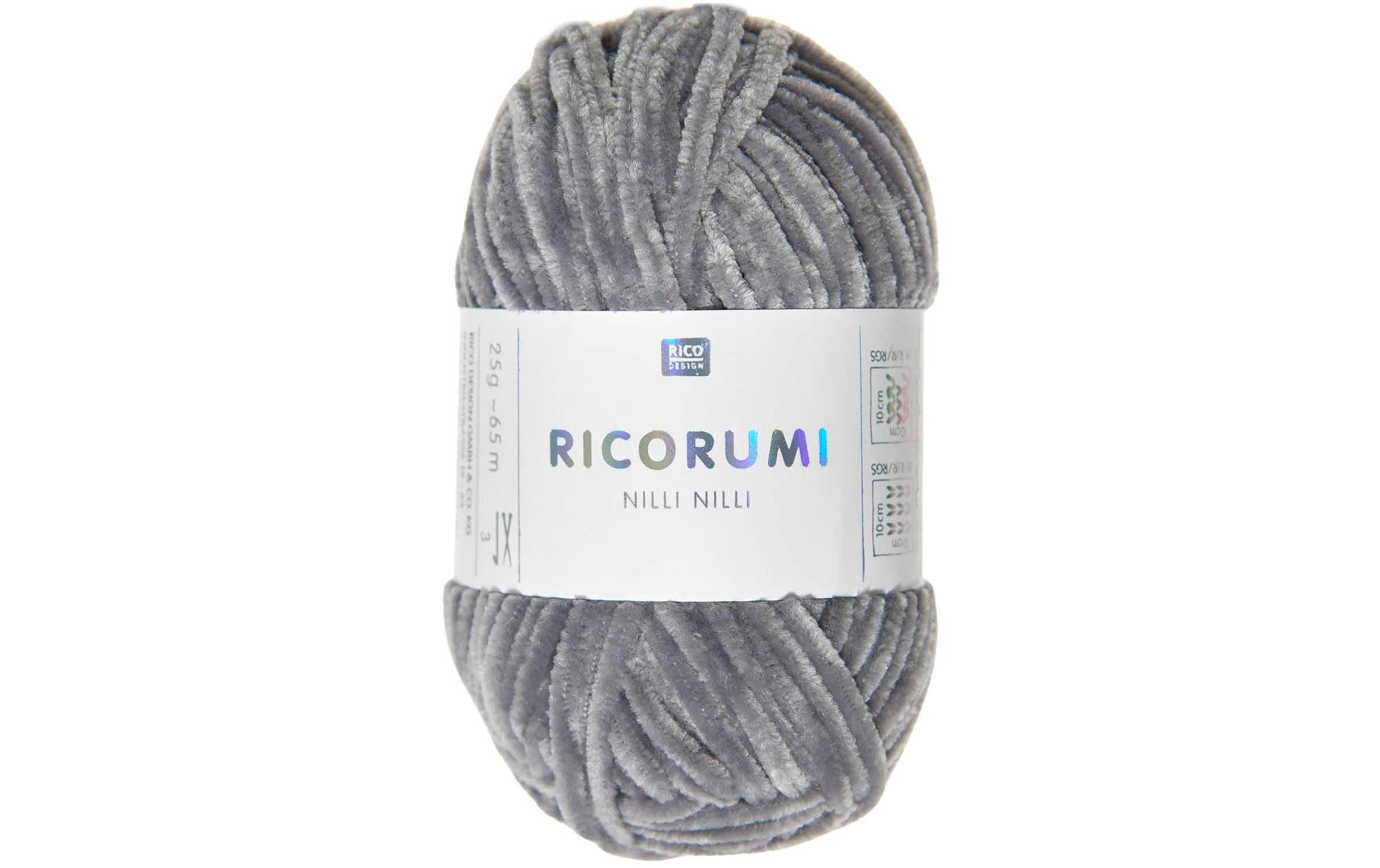 Rico Design Wolle Ricorumi Nilli Nilli Dunkelgrau