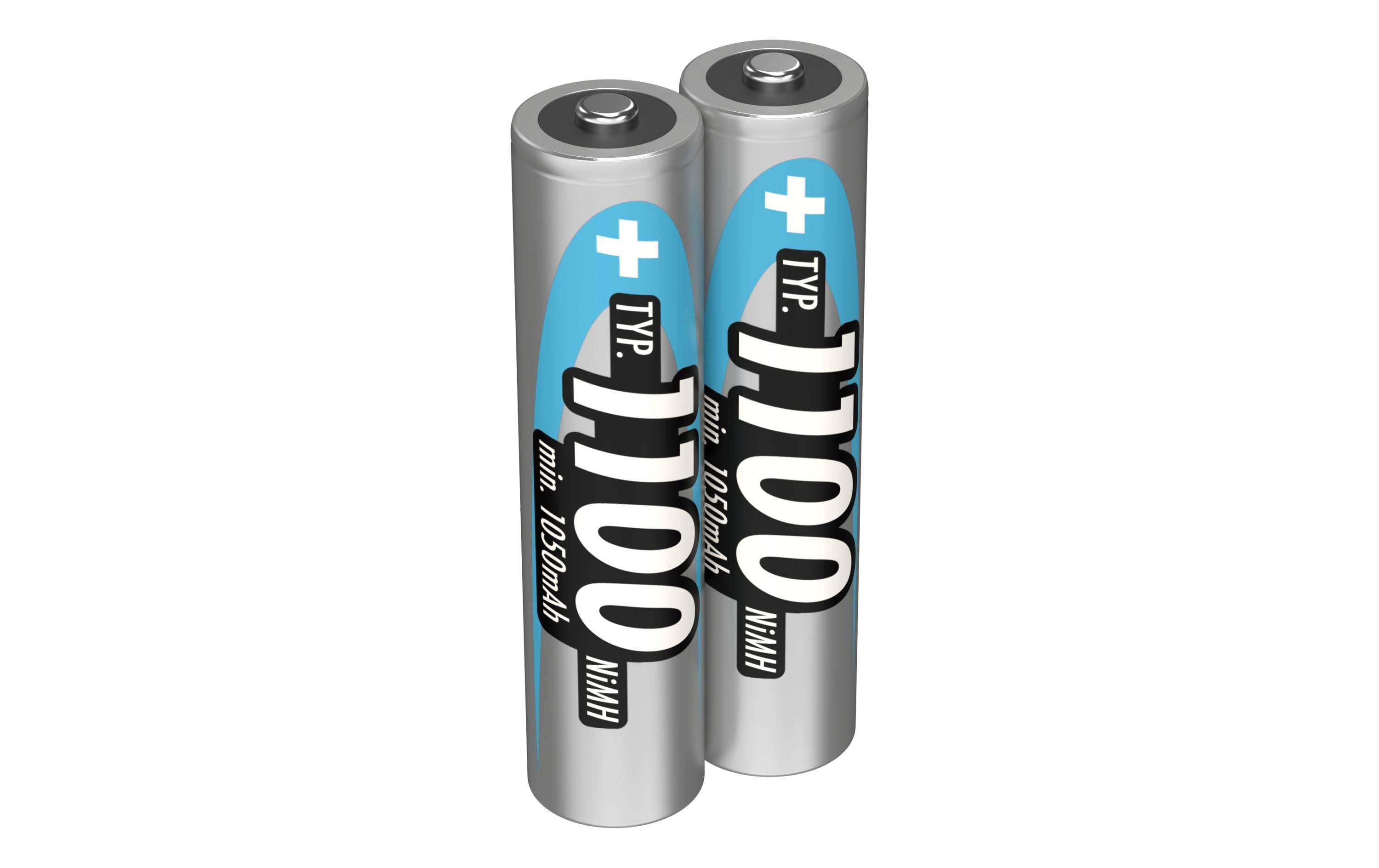 Ansmann Akku 2x AAA Typ 1100 1050 mAh