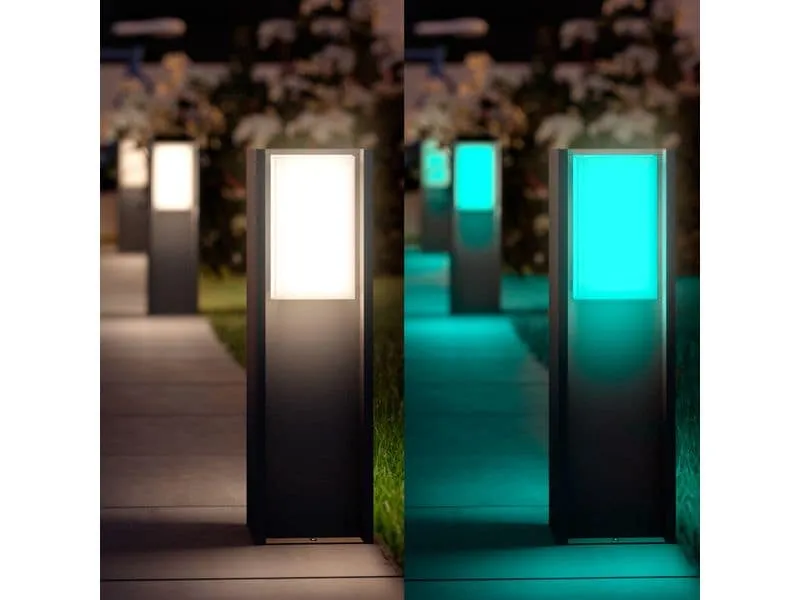 Philips Hue Gartenlicht Turaco 1100 lm Anthrazit
