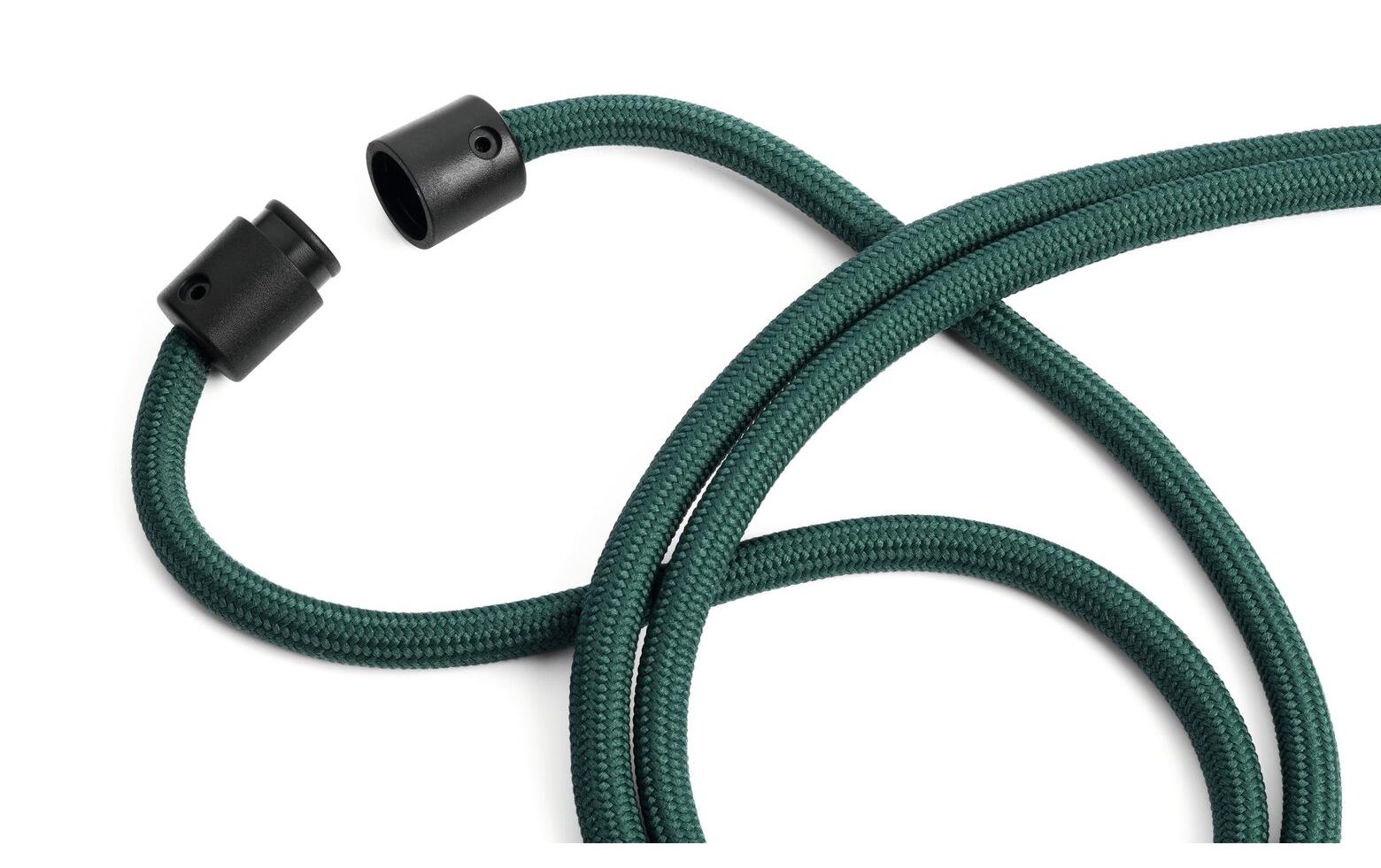 DURABLE Textilband rPET mit Karabineer 10 Stück, Grün