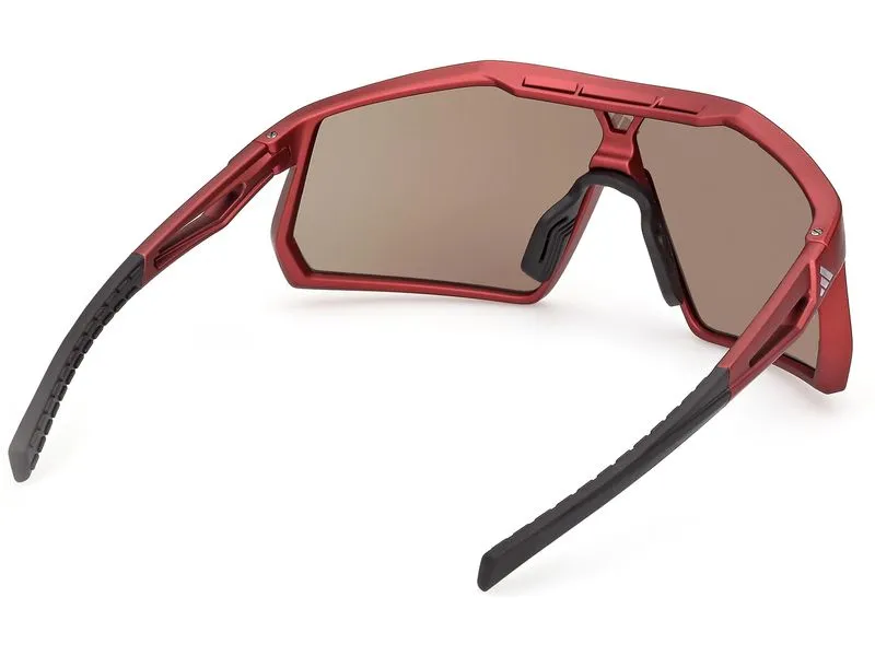 adidas Kentro SP0123 Sonnenbrille Matte Red, Roviex Mirror adidas Kentro SP0123 Sonnenbrille Matte Red, Roviex Mirror